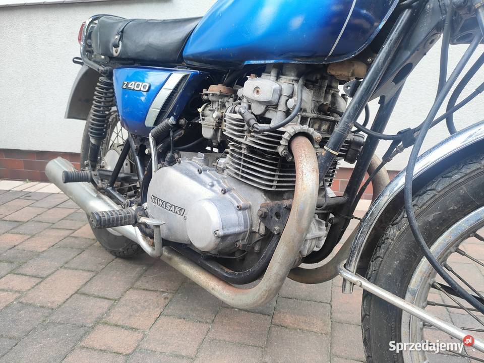 Kawasaki Z 400 z 1974r Sprawny na chodzie Kawasaki Nowy Dwór Mazowiecki sprzedam