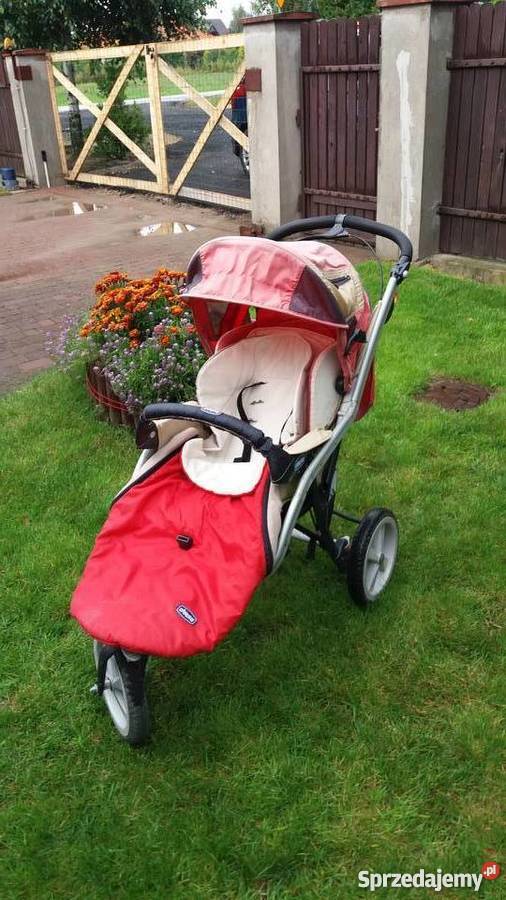Wózek Chicco S3 Możliwość zamontowania fotelika  Płock