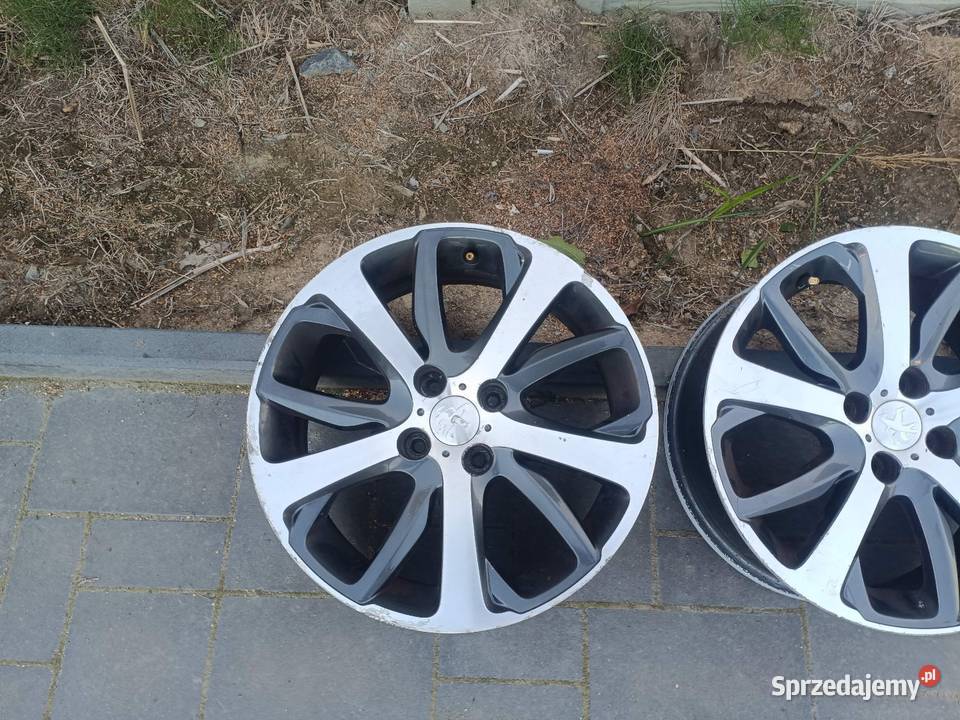 Alufelgi peugeot 17 4x108 Średnica 17" świętokrzyskie Wawrzeńczyce