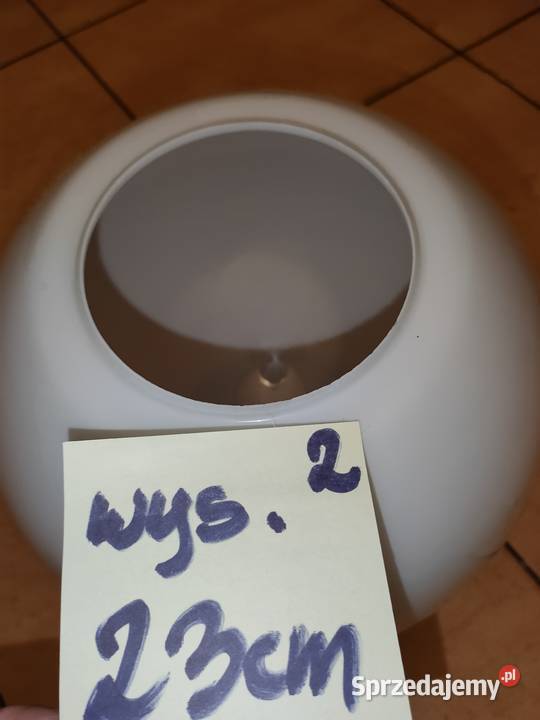 Klosze do lamp z czasów PRL
