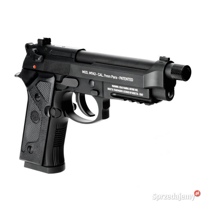 Pistolet wiatrówka Beretta M9A3 FM 45 mm czarny Warszawa