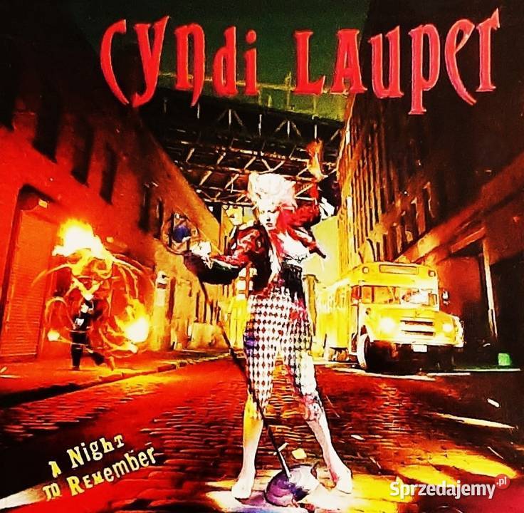 Znakomity Album CD CYNDI LAUPER Album Night To mazowieckie Pruszków