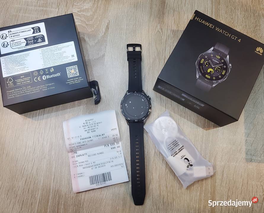 NOWY Huawei Watch GT 4 46mm Stan idealny 100 Huawei Kobyłka