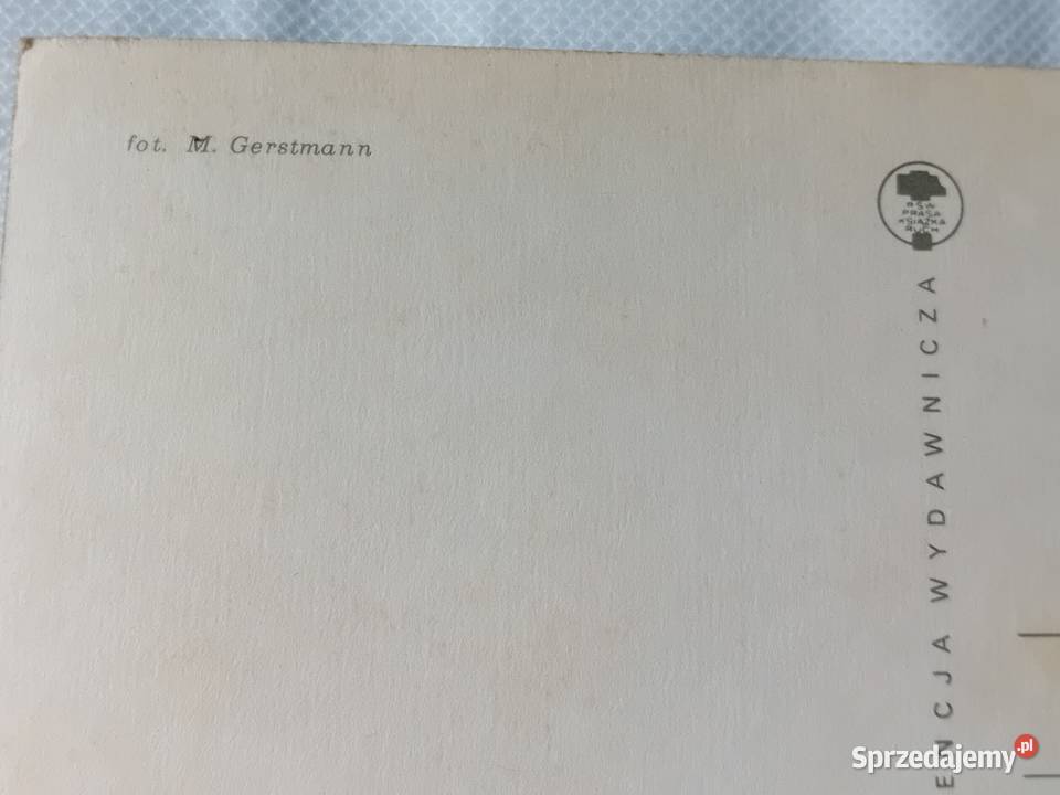 Pocztówka wielkanocna KAW 1980 r wielkopolskie Koźminek