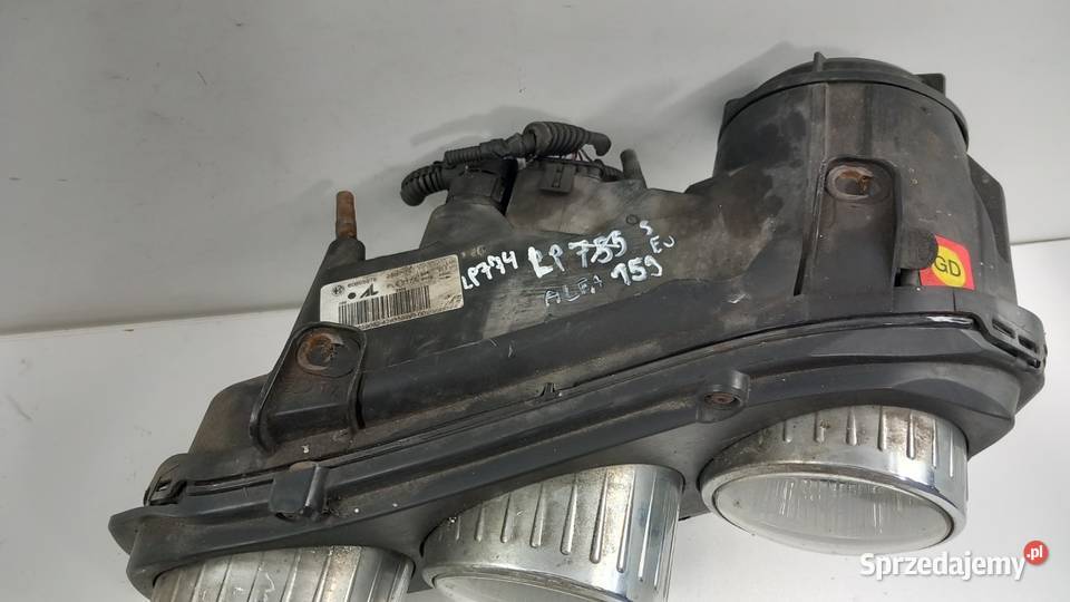 ALFA ROMEO 159 LAMPA PRZÓD LEWA SOCZEWKA EU osobowe wielkopolskie Zbierkowo sprzedam