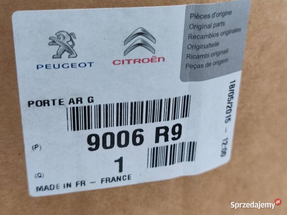 DRZWI LEWY TYŁ CITROEN C4 II NC 2010 9006R9 sprzedam