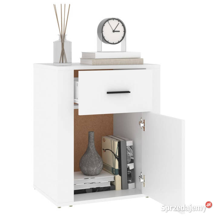 Szafka nocna biała 50x36x60 materiał Warszawa sprzedam