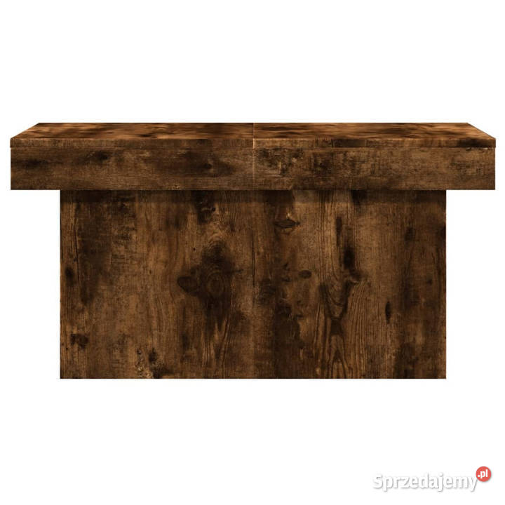 Stolik kawowy przydymiony dąb 80x55x40 WM840867 Warszawa