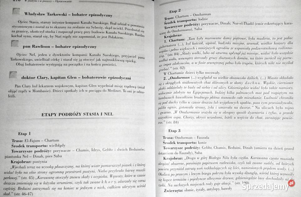 W pustyni i w puszczy H Sienkiewicz Lektura z lubelskie Chełm