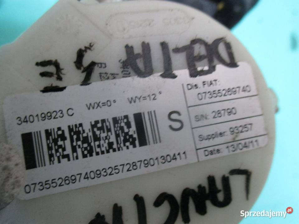 LANCIA DELTA SE III LIFT 13r pas bezpieczeństwa świętokrzyskie sprzedam