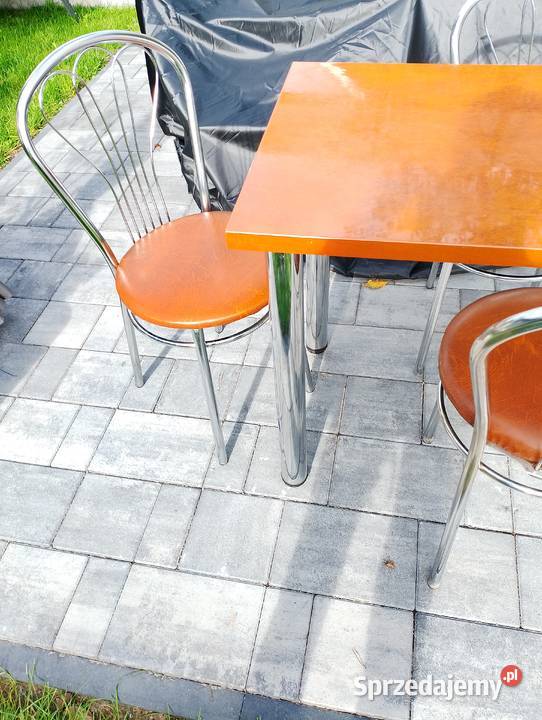 Stół do jadalni 4 krzesła Częstochowa sprzedam