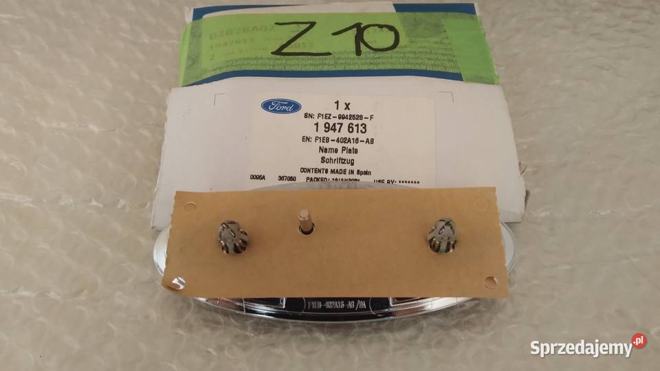 EMBLEMAT ZNACZEK TYŁ FORD FOCUS FIESTA PUMA OEM osobowe sprzedam