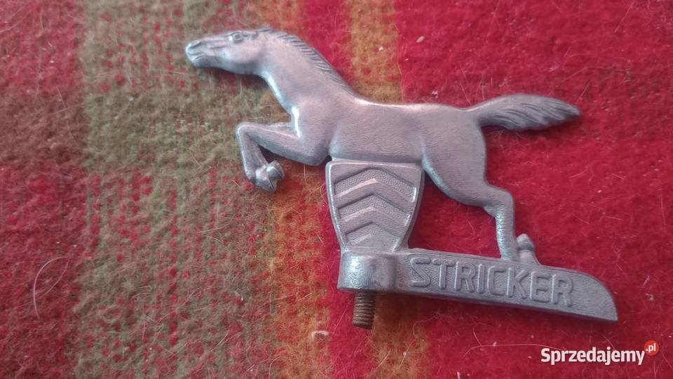 Stary kolekcjonerski emblemat rowerowy Szczebrzeszyn