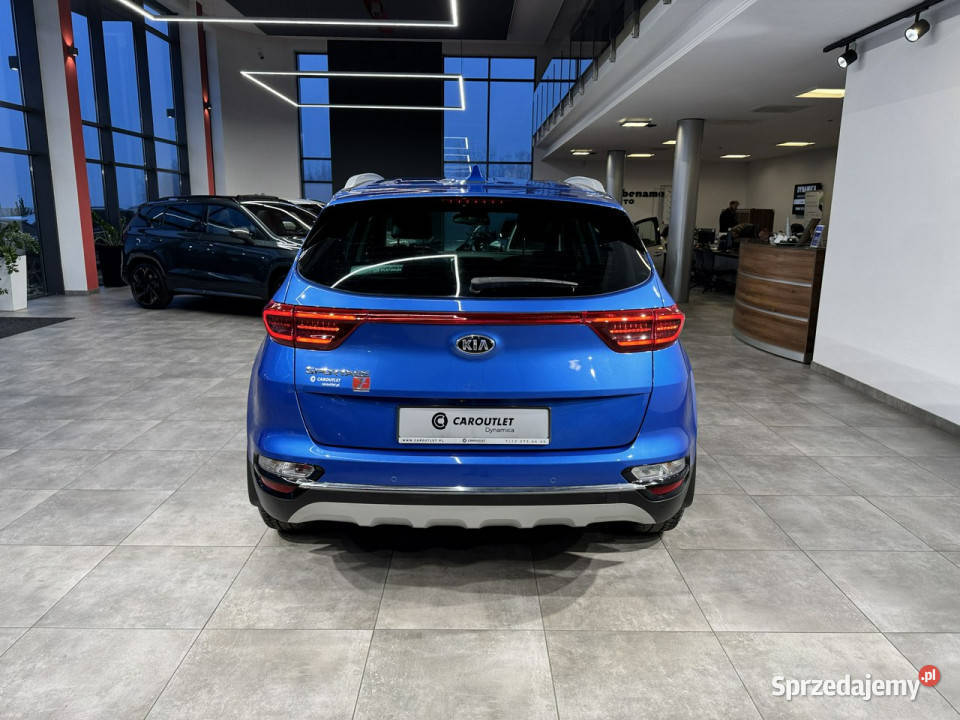 Kia Sportage 16TGDI 177 DCT AWD 2019 r salon relingi dachowe Myślenice