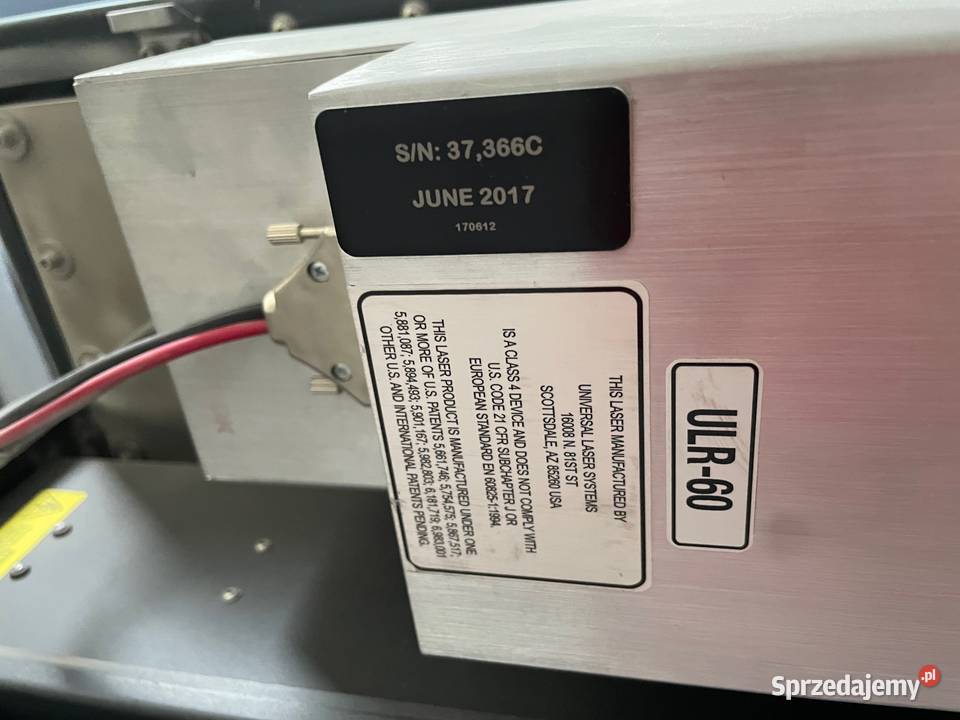 Ploter laserowy Universal Laser Systems VLS 460 Wrocław