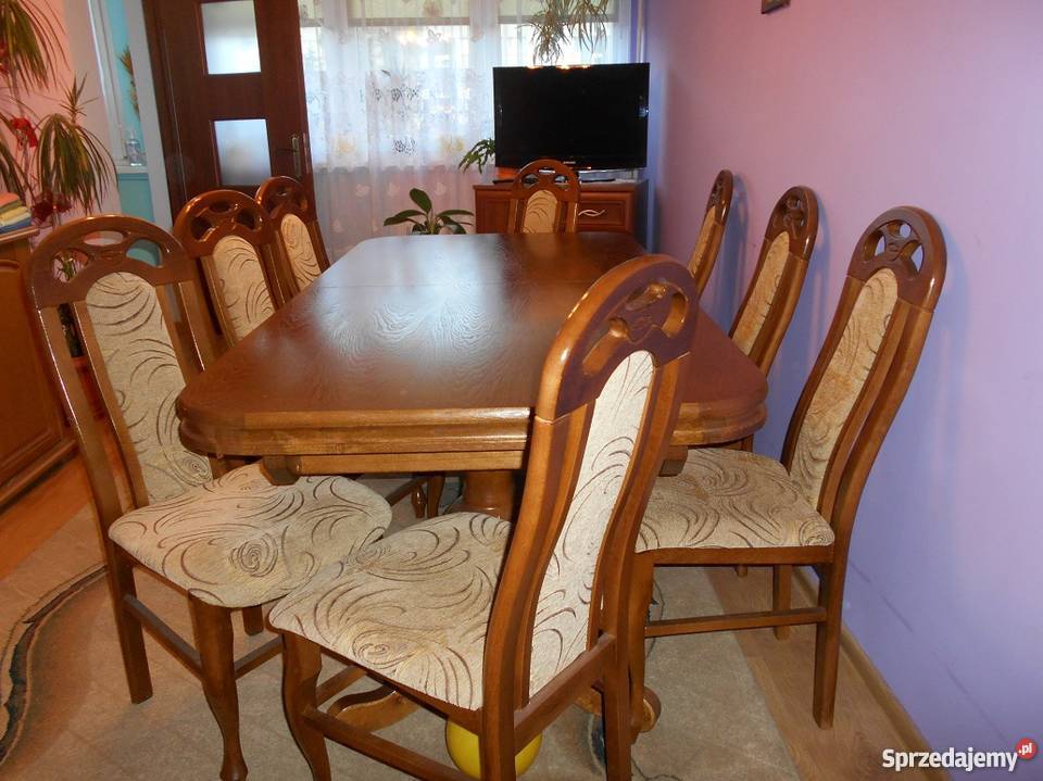 stół i krzesłami roczny stan ideał Lubin