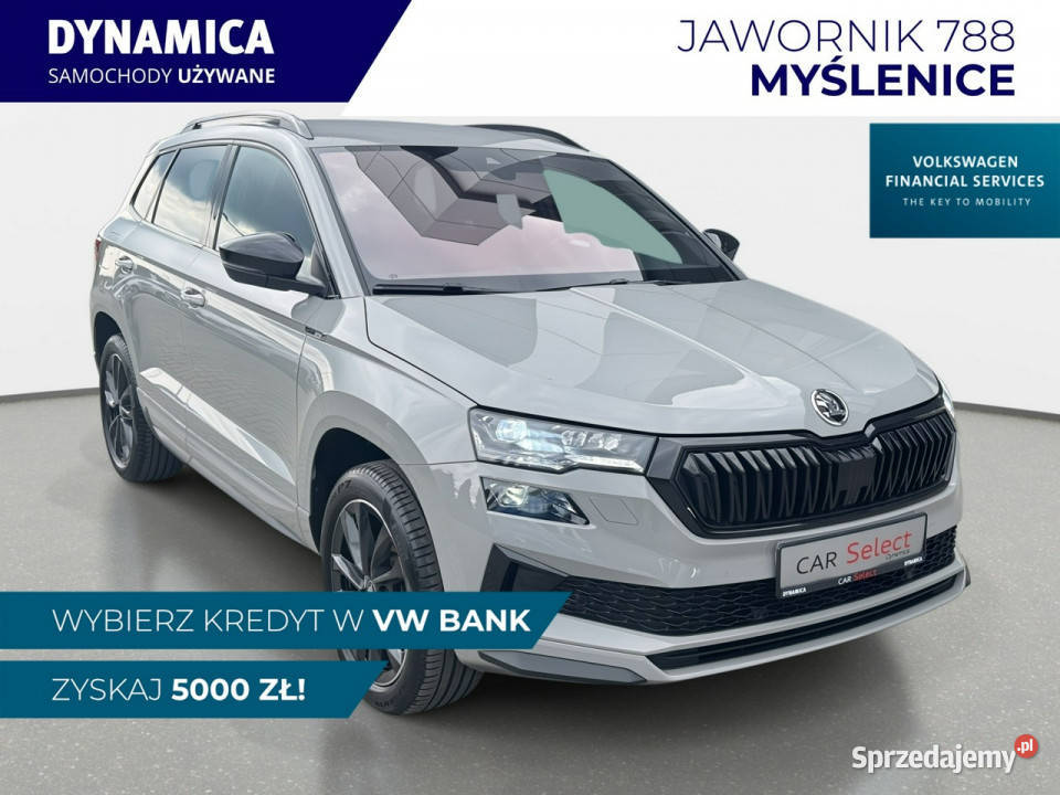 koda Karoq VAT 23 Sportline 20TSI 190 DSG 4x4 Myślenice
