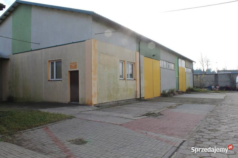 Na sprzedaż hala magazynowa usługowa w Piszu Pisz