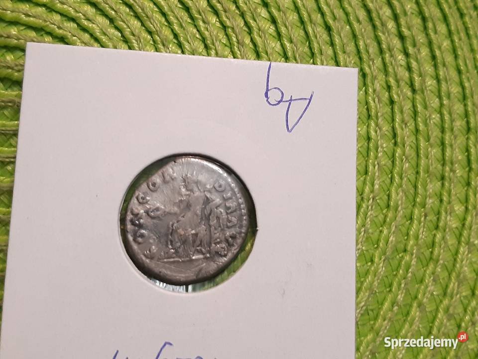 moneta srebrna denar Cesarstwa Rzymskiego cesarz podlaskie Łomża