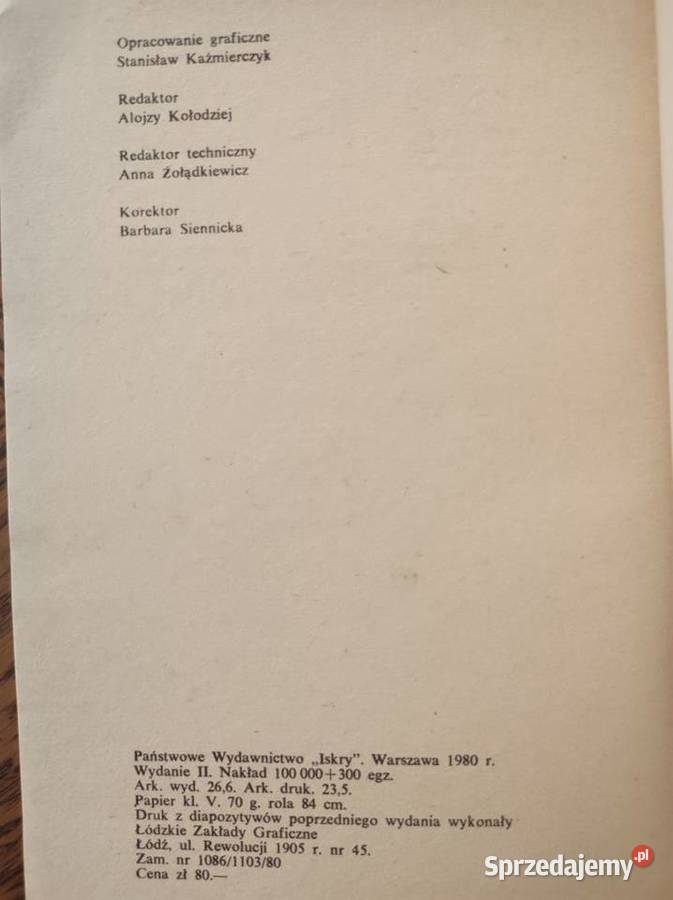 Opowieści Ewangelistów Zenon Kosidowski 1980 Kielce sprzedam