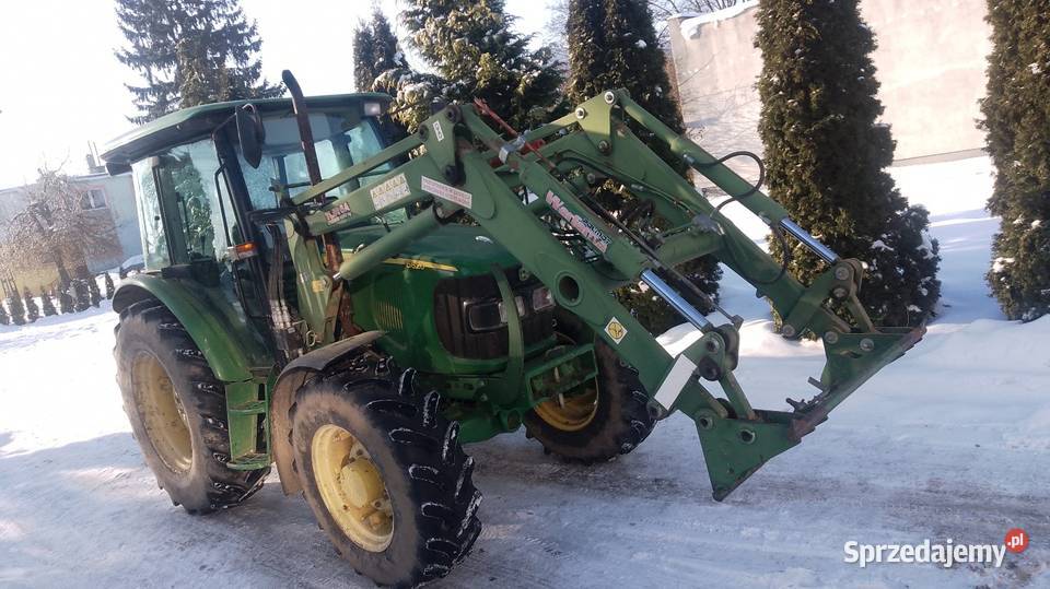 John Deere 5620 z ładowaczem czołowym łyżką 2 m Zaczep górny Kuczbork-Wieś