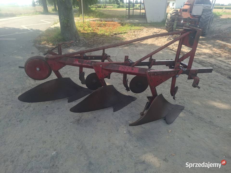 Pług zagonowy zachodni Skjold 3 skibowy nieuszkodzony Pługi Wąbrzeźno