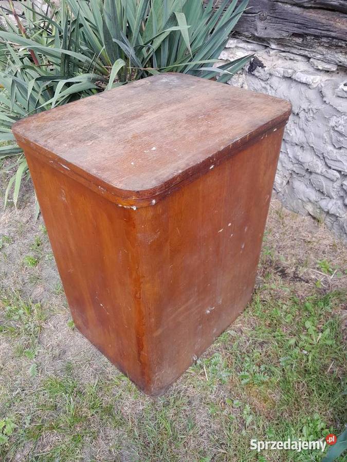 Stara szafka maszynie zabytek PRL retro vintage śląskie Dąbrowa Górnicza