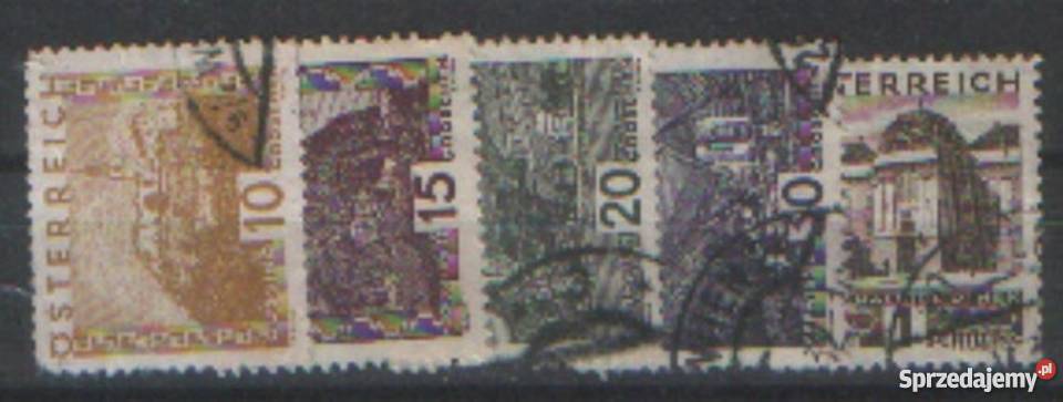 Zn Austria Mi 499 5003 6 10 kas 1929