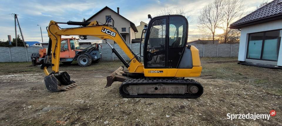 Minikoparka gasienicowa JCB 8061 8060 zamiana Koparki Nowy Korczyn