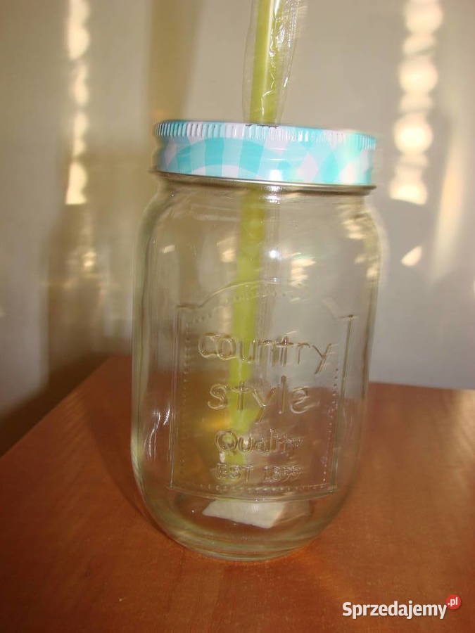 Country Style słoik do picia Ceramika i szkło Pruszcz Gdański