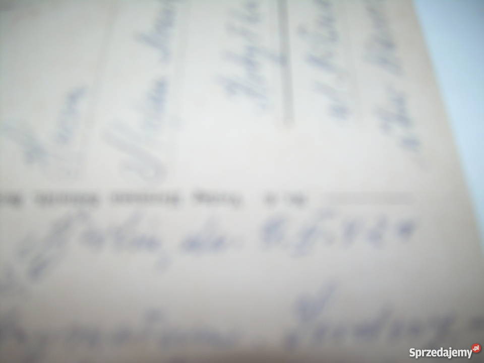 Karta z 1942 r znaczek stęplowany Warszawa