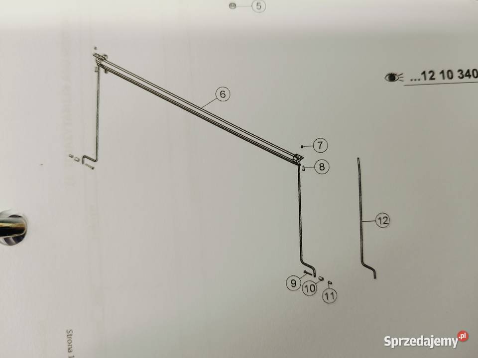 CLAAS AXION 840 CMATIC A09 13R ROLETA ŻALUZJA Stalewo
