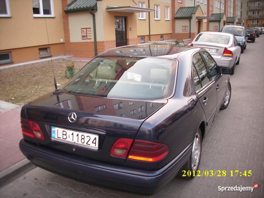 Mercedes E210 29TD KOROZJI jasna skóra centralny zamek E-klasa Biała Podlaska