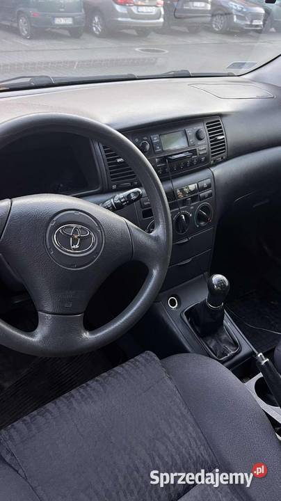 toyota corola 2003 gaz benzin manualna Zawiercie