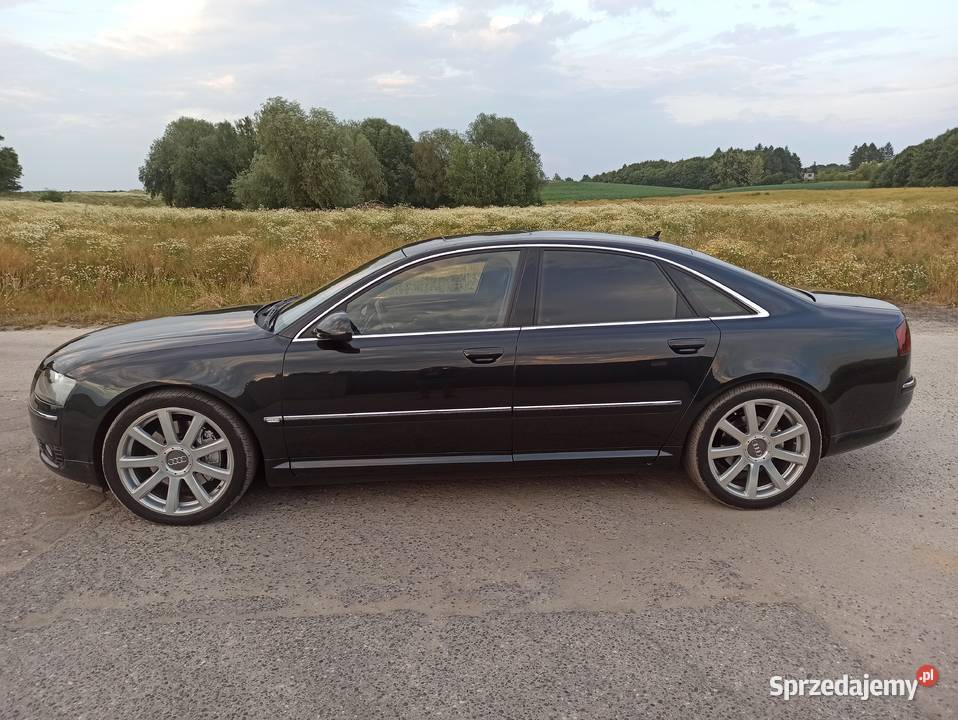 Audi A8 D3 37 V8 Quattro LPG pneumatyka ok benzyna+LPG śląskie Piece