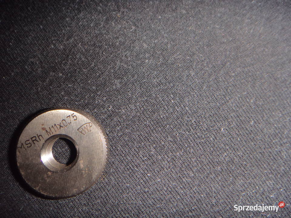 Sprawdzian pierścieniowy do gwintu MSRh M11x075 Wrocław