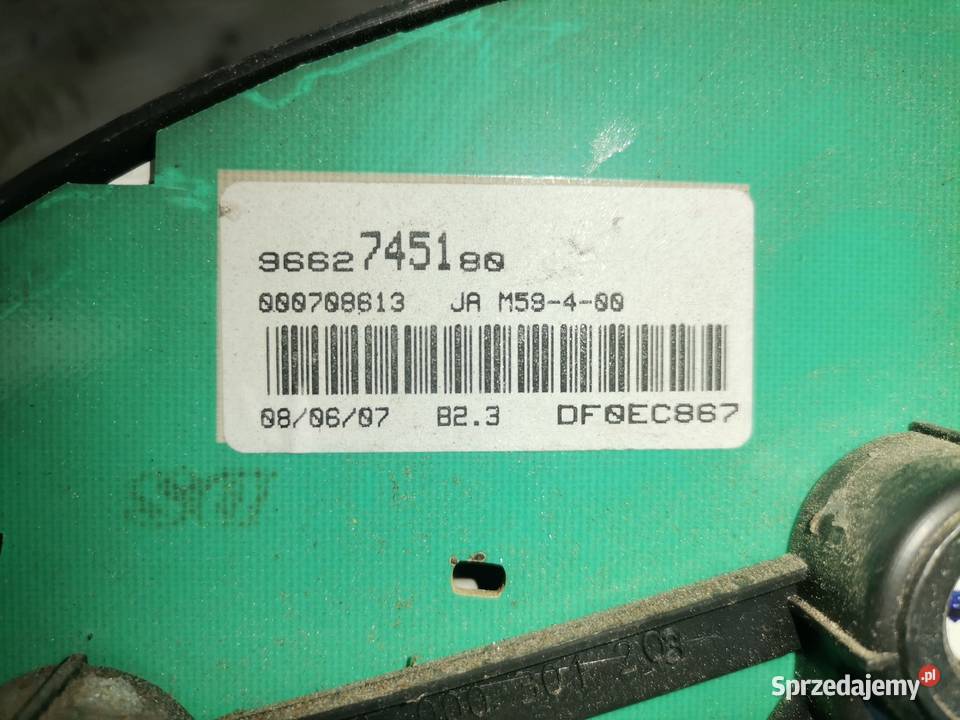 Licznik Zegar Citroen Berlingo 16HDI Wisznice