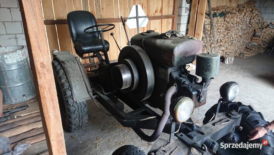 Zabytkowy traktor ciągnik 1940r KRAMER K18 z Grójec