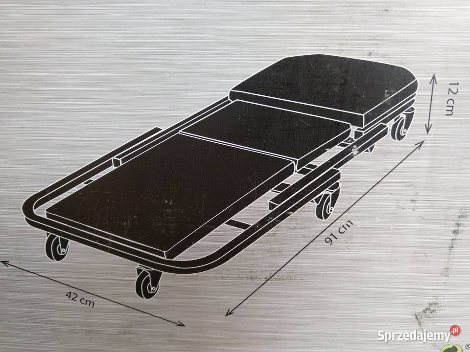 NAJTANIEJ Leżanka Warsztatowa Stołek Podpórka Zabrze sprzedam
