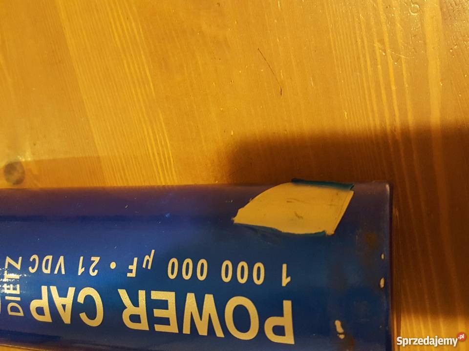 DIETZ kondensator 1F car audio do wzmacniacza