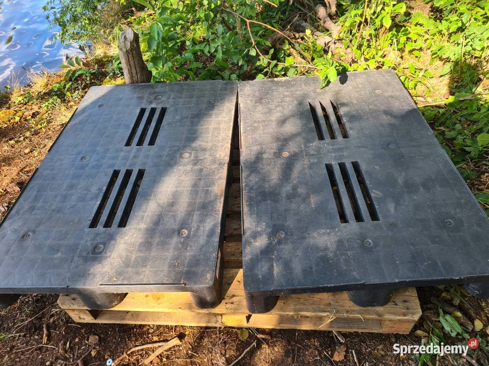 Paleta plastikowa mocna rozmiar 120x80x14 Gorzów Wielkopolski