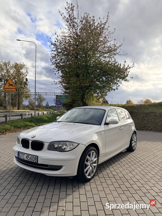 BMW 116i e87 16 BENZYNA 122 seria 1 Rok produkcji 2008 Tczew