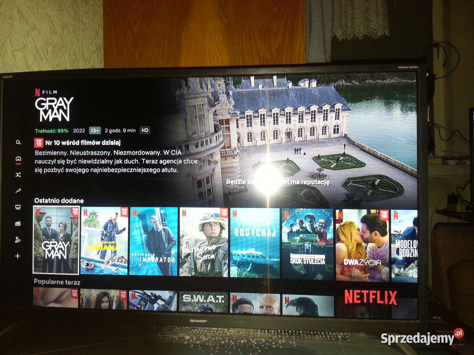 TV Smart z Androidem Wifi YouTube Netflix i inne