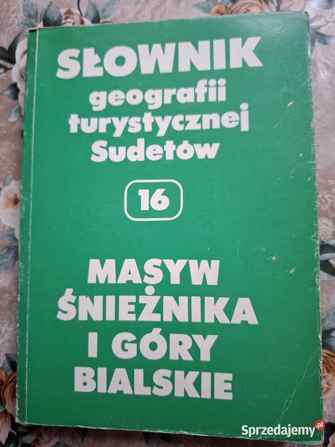 Słownik geografii turystycznej Sudetów 16 Masyw Koluszki sprzedam