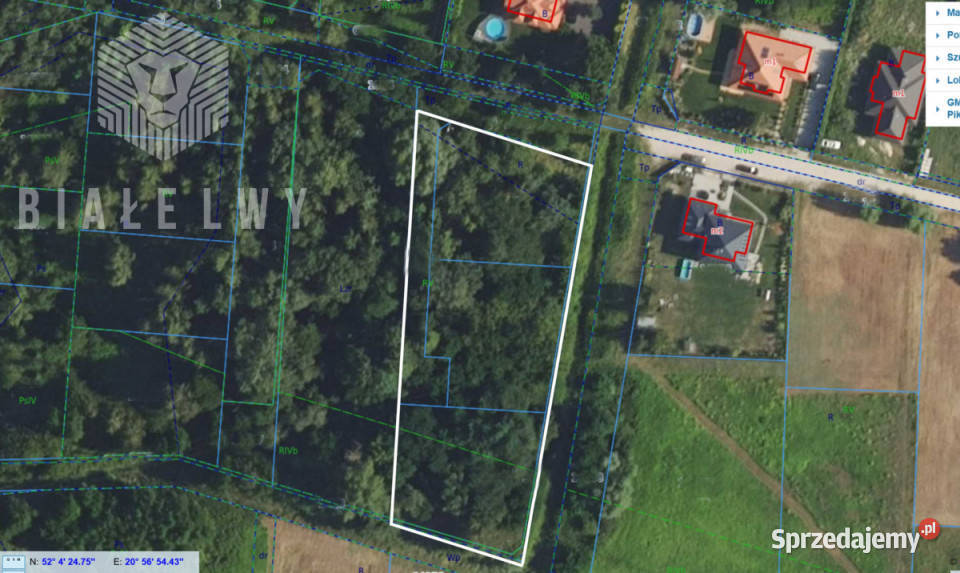 Grunt do sprzedania Wilcza Góra 3585m2 polna