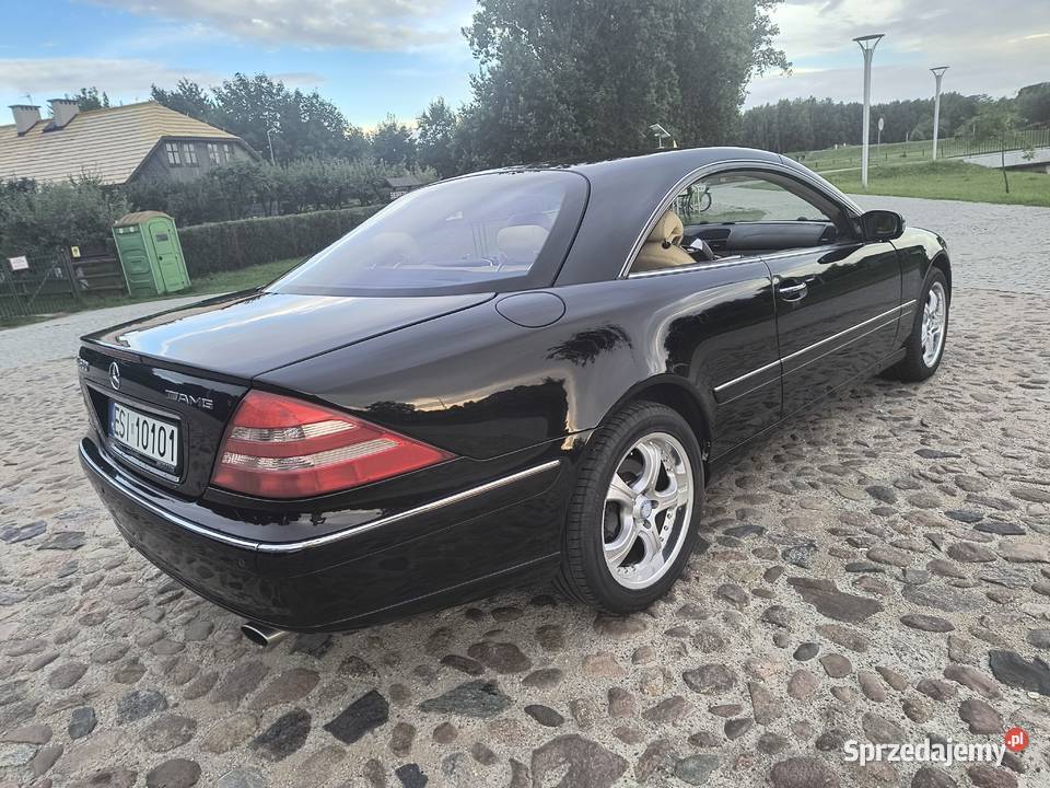 Mercedes CL500 W215 mega stan technicny Rok produkcji 2001 Sieradz