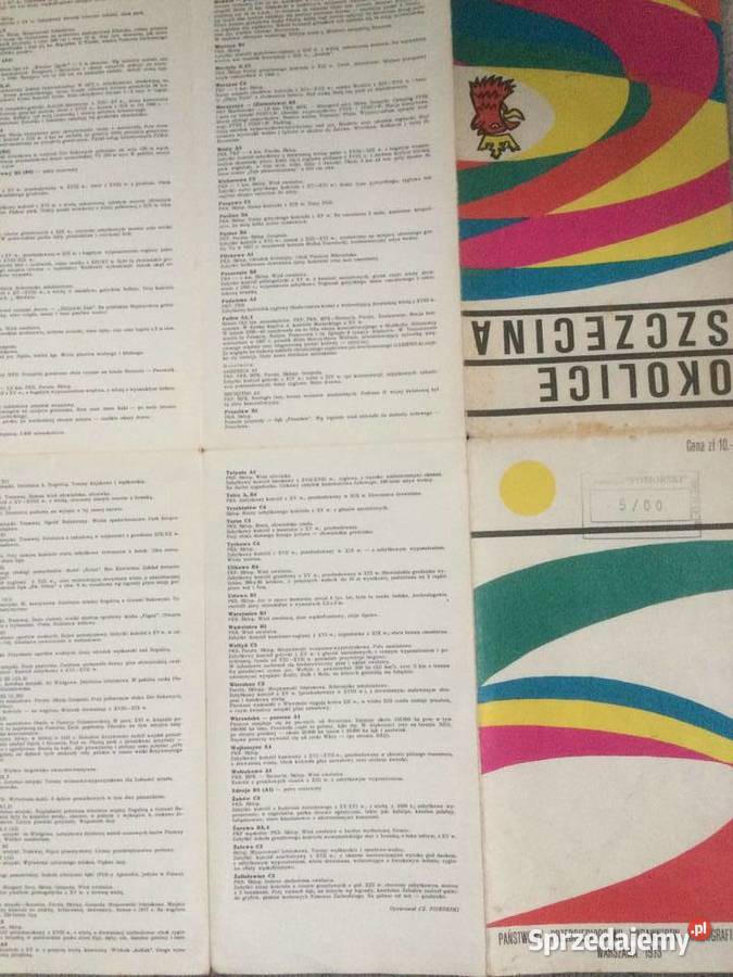 3483 Szczecina Mapa Turystyczna zachodniopomorskie Szczecin