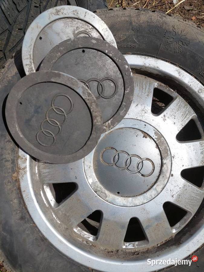 Kapsle Alufelgi 15 audi a4 b5 dekle kapsle felg Motoryzacja Czernikowo sprzedam