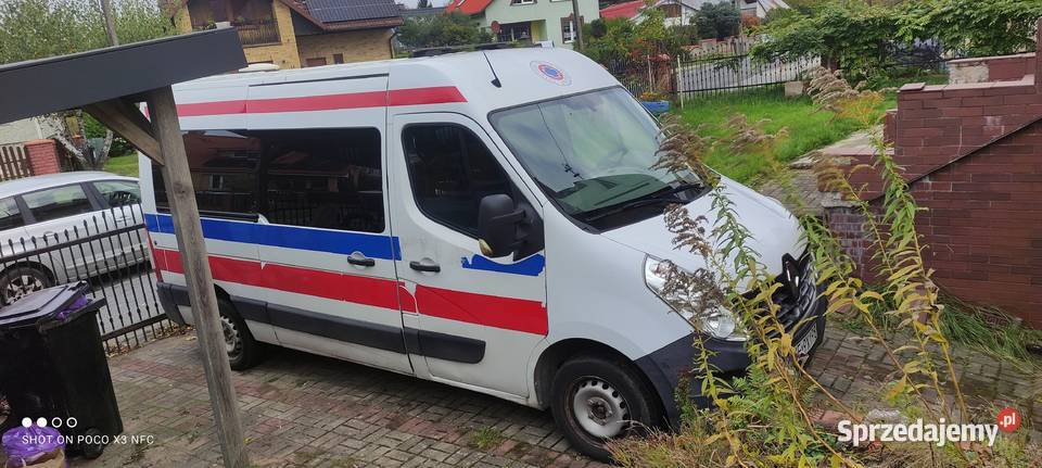 RENAULT MASTER III 2016r 8 osób 228000 zamiana poduszka powietrzna