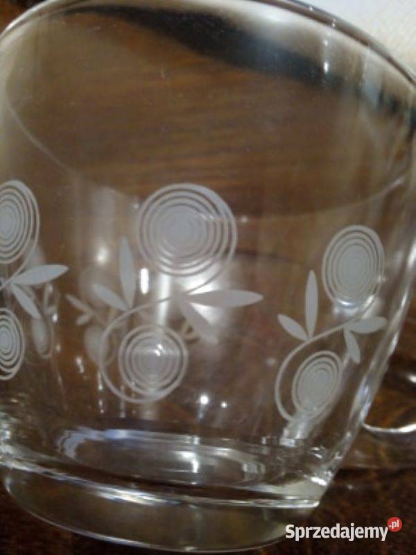 Piękny komplet do kompotu ponczu śląskie Częstochowa
